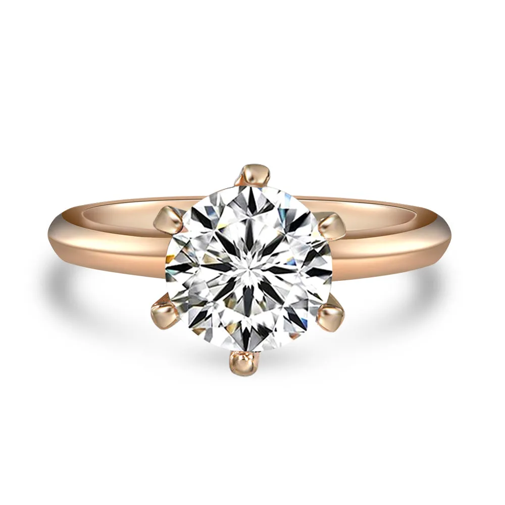 2 Carat Solitaire Engagement Ring