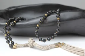 Ajuna Necklace - Tassel Black