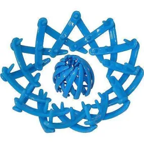 Blue Expanding Pony Tail Hair Clip Clamp Grip Claw Ponytail Clasp Girls Womens
