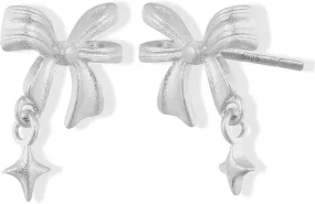 Bow Earrings 925 Sterling Silver Stud Earrings Dainty Small Bowknot Earrings Bow Earrings 925 Sterling Silver Stud Earrings Dainty Small Bowknot Earrings