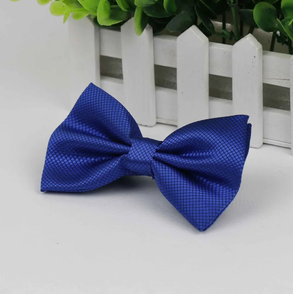 Bowties Groom Mens Solid Fashion Cravat For Men Bow Ties