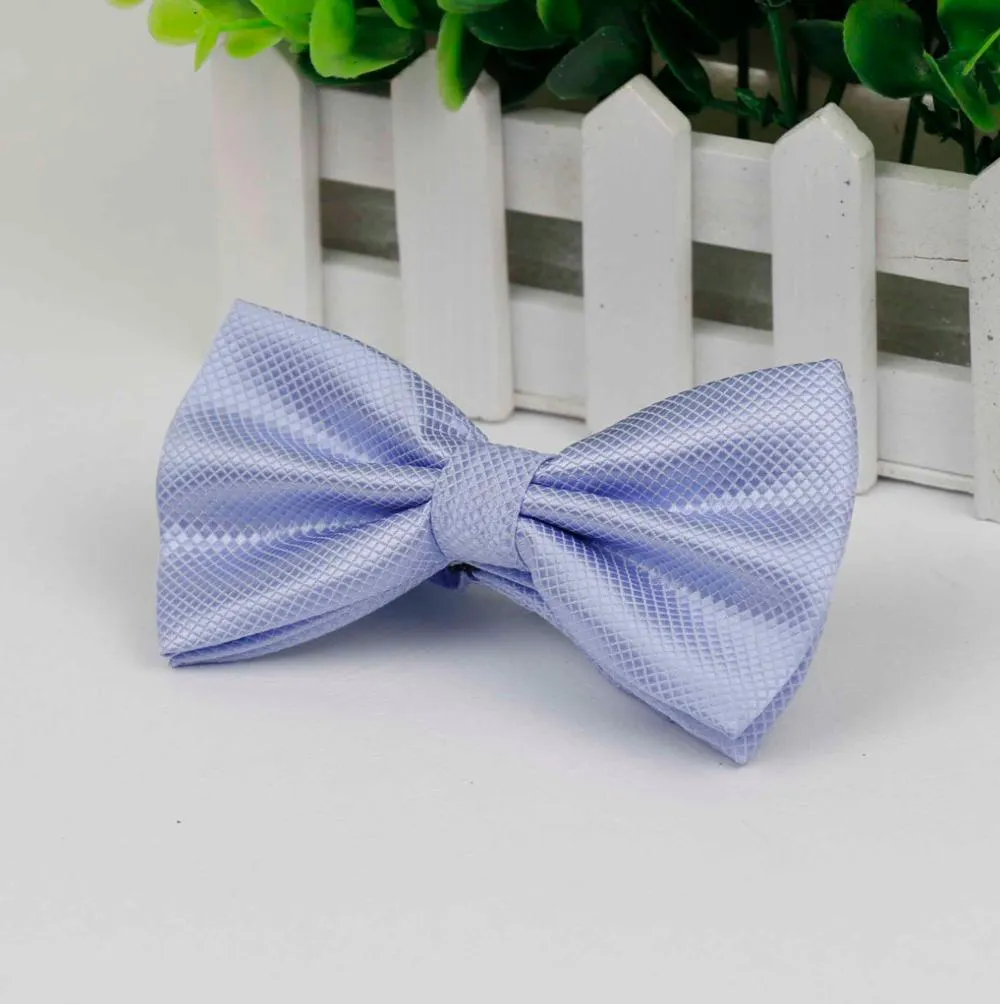 Bowties Groom Mens Solid Fashion Cravat For Men Bow Ties