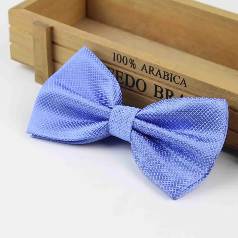 Bowties Groom Mens Solid Fashion Cravat For Men Bow Ties