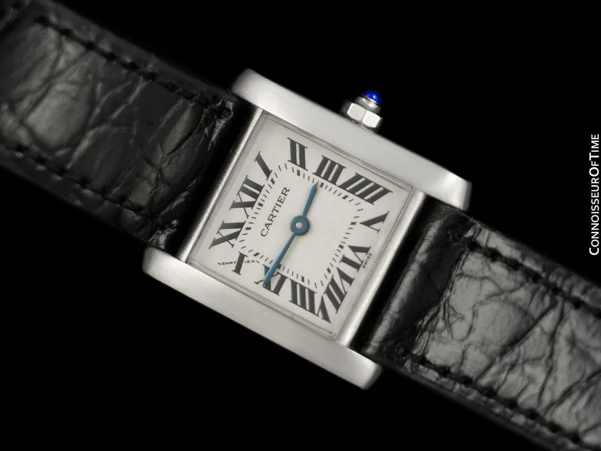 Cartier Tank Francaise Ladies W51008Q3 Watch - Stainless Steel