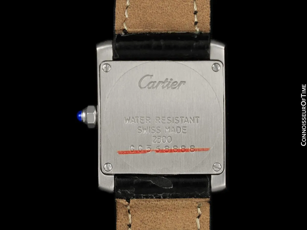 Cartier Tank Francaise Ladies W51008Q3 Watch - Stainless Steel