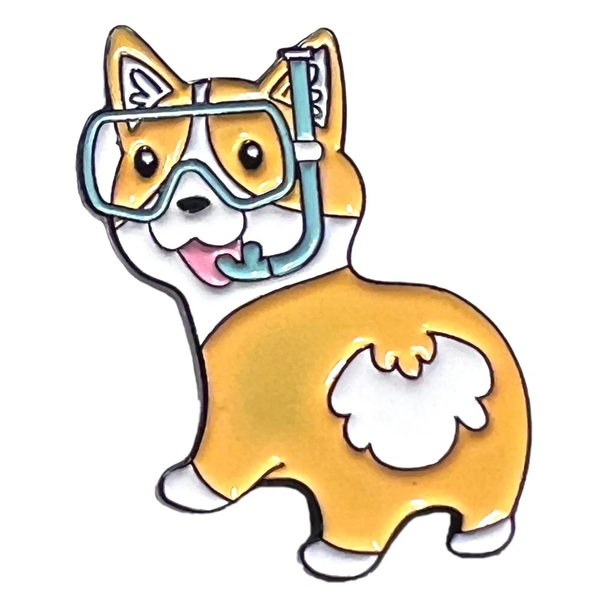 Corgi Pin Collection Kawaii Women Gifts Brooches Lapels Enamel Pins