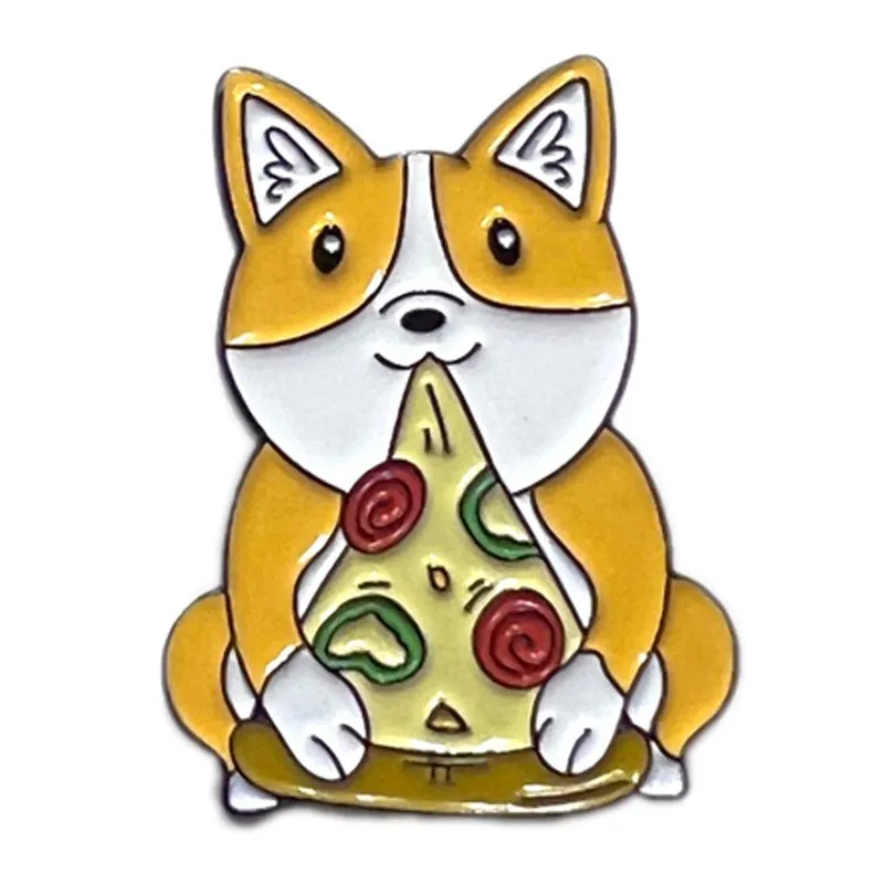 Corgi Pin Collection Kawaii Women Gifts Brooches Lapels Enamel Pins