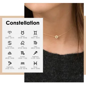 CUSTOM ZODIAC CONSTELLATION NECKLACE