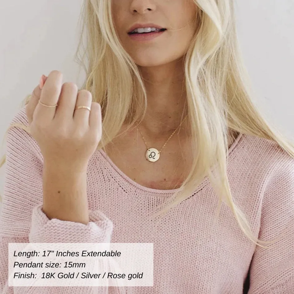 CUSTOM ZODIAC CONSTELLATION NECKLACE