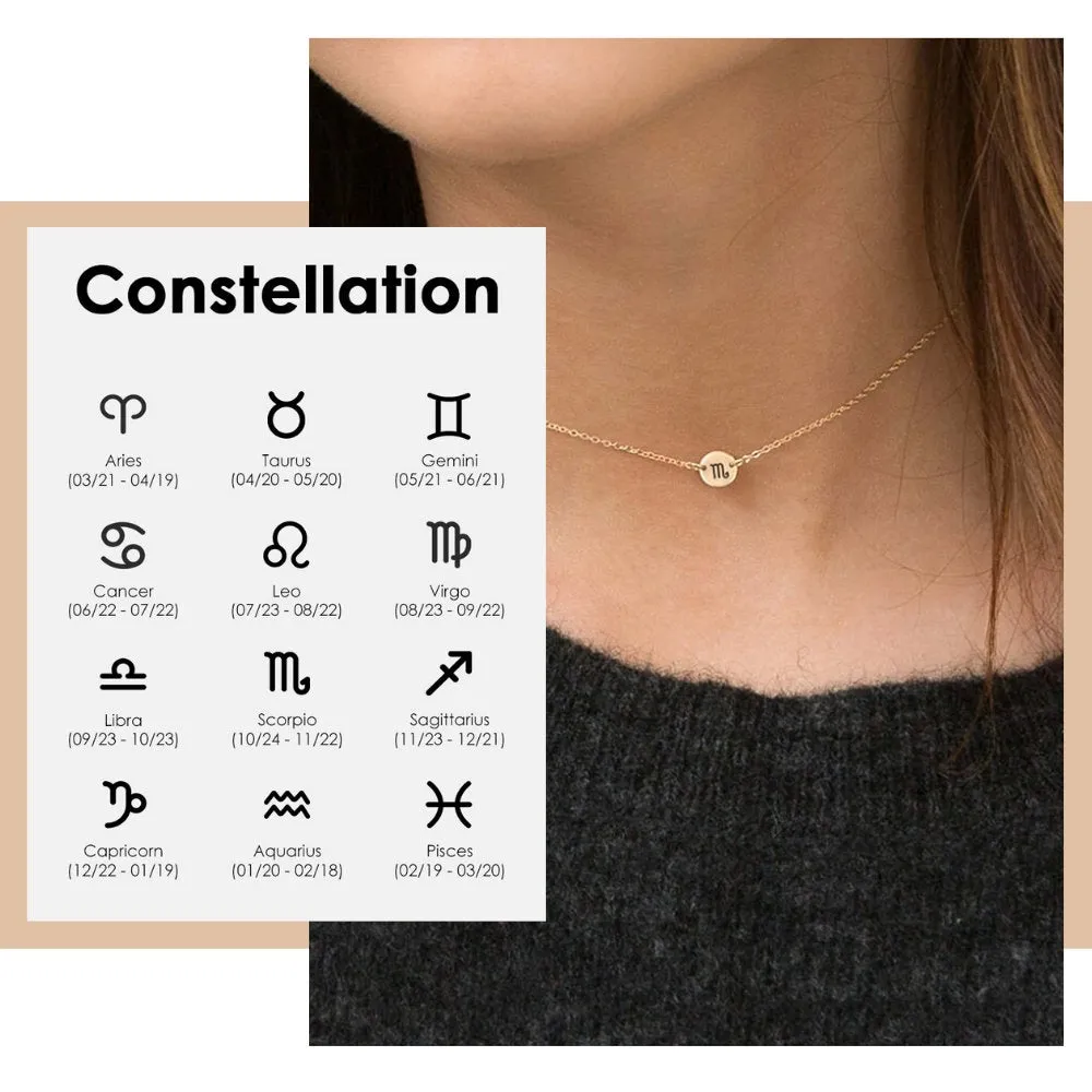 CUSTOM ZODIAC CONSTELLATION NECKLACE