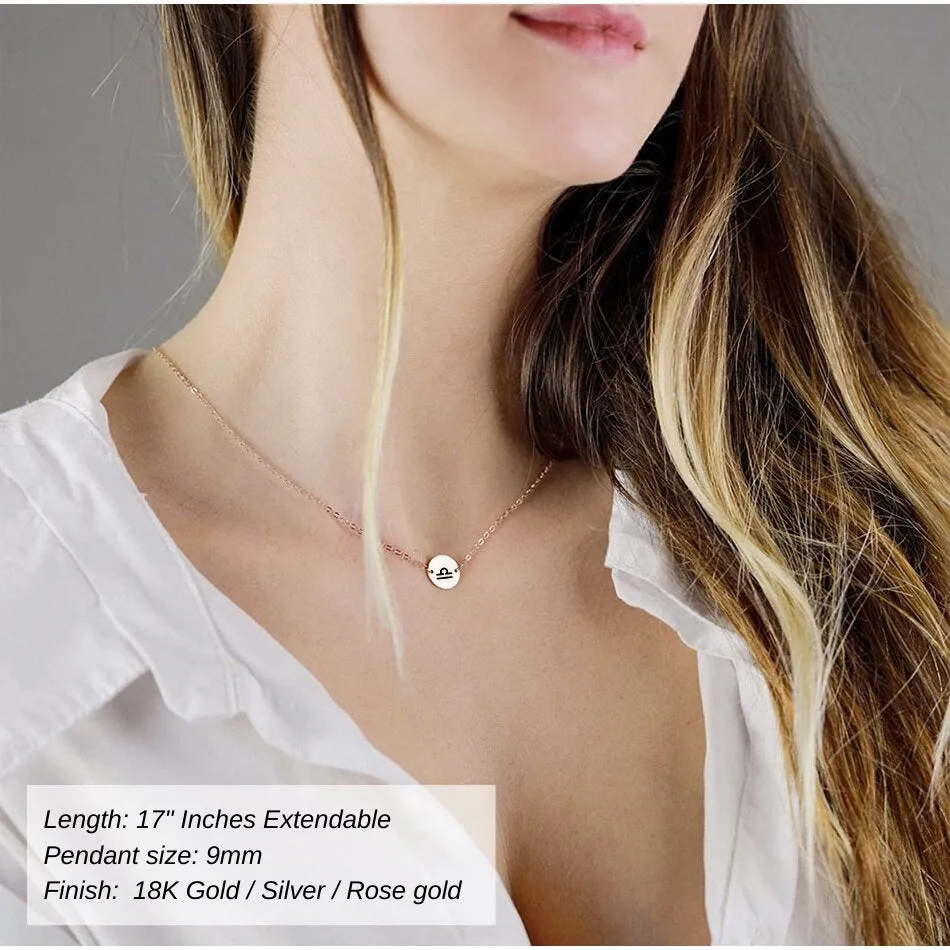 CUSTOM ZODIAC CONSTELLATION NECKLACE
