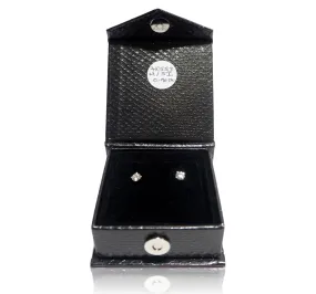 Diamond Stud Earrings 0.90 Carat --