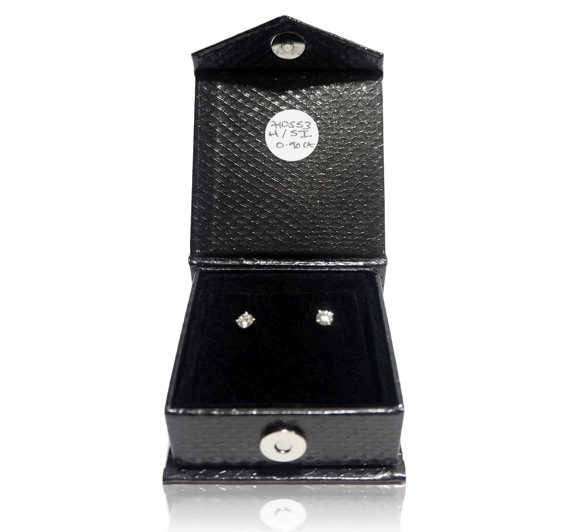 Diamond Stud Earrings 0.90 Carat --