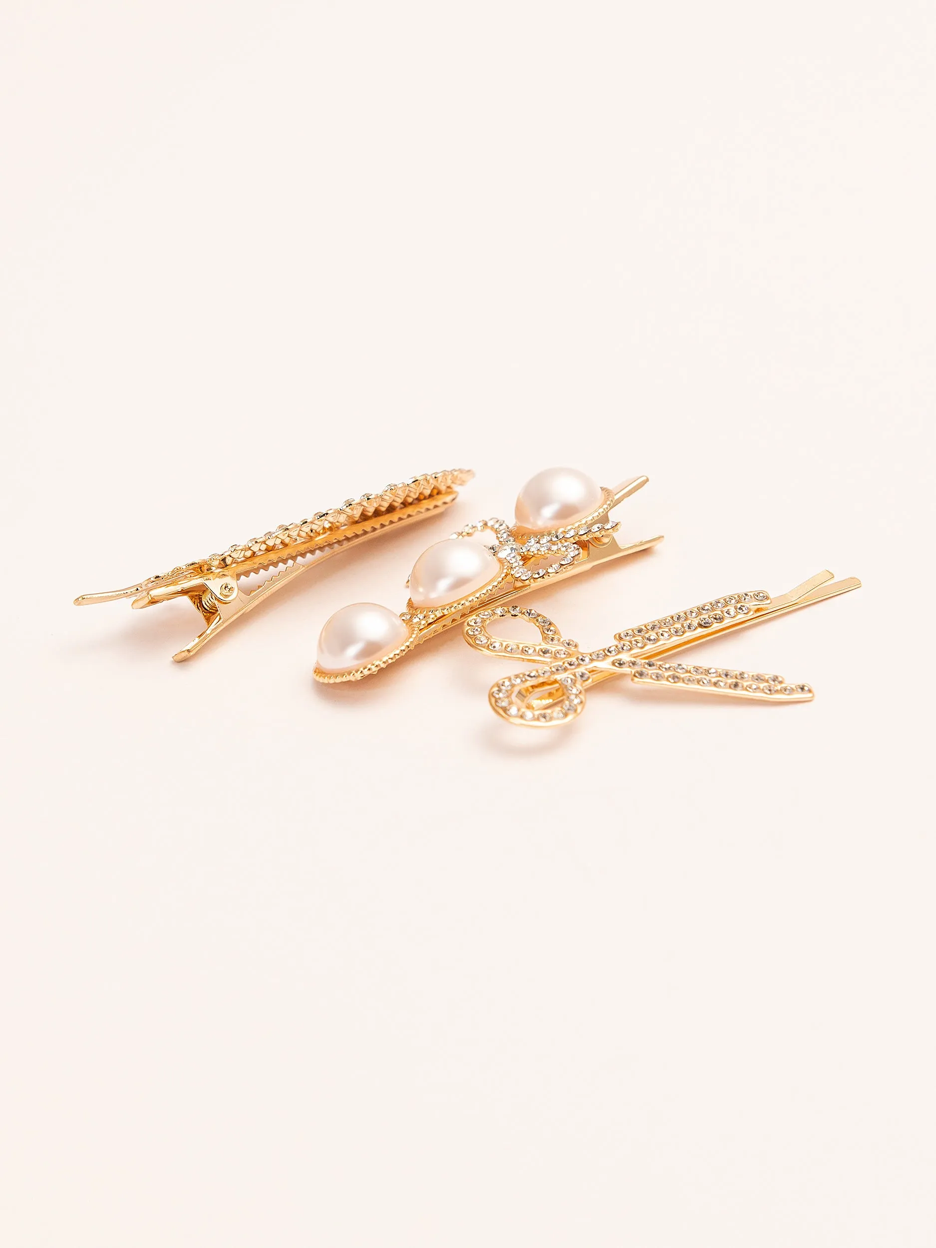Embellished Hair Clip Set
