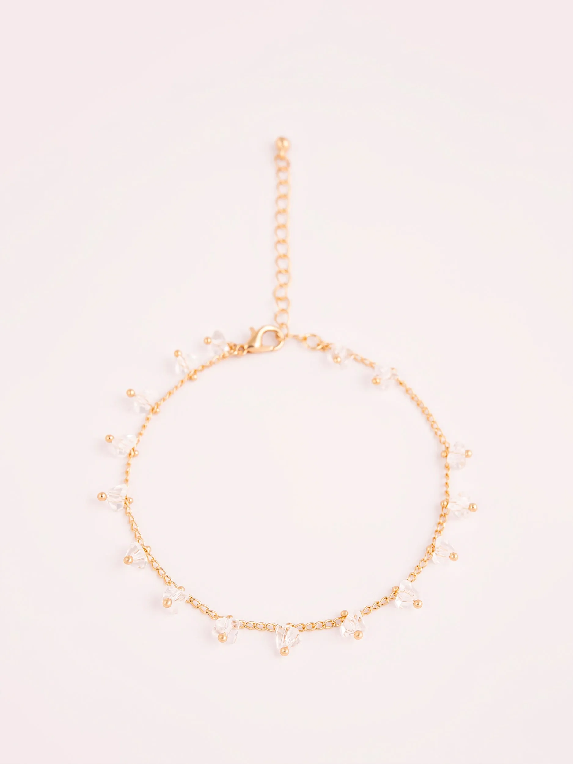 Gold Anklet Set