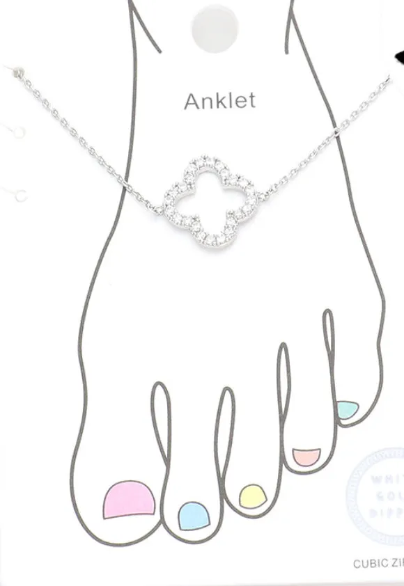 gold dipped clove anklet