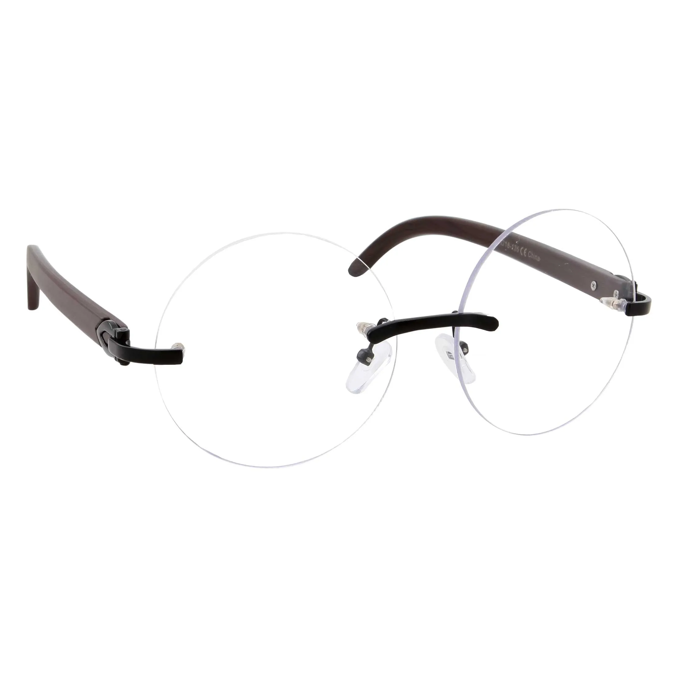 grinderPUNCH Harry Potter Glasses - Non-Prescription Round Circle Frame Clear Lens Glasses