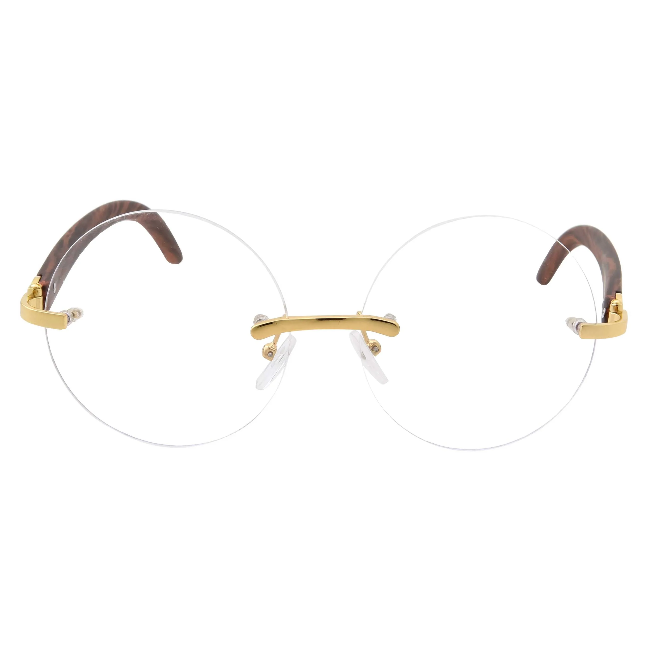 grinderPUNCH Harry Potter Glasses - Non-Prescription Round Circle Frame Clear Lens Glasses