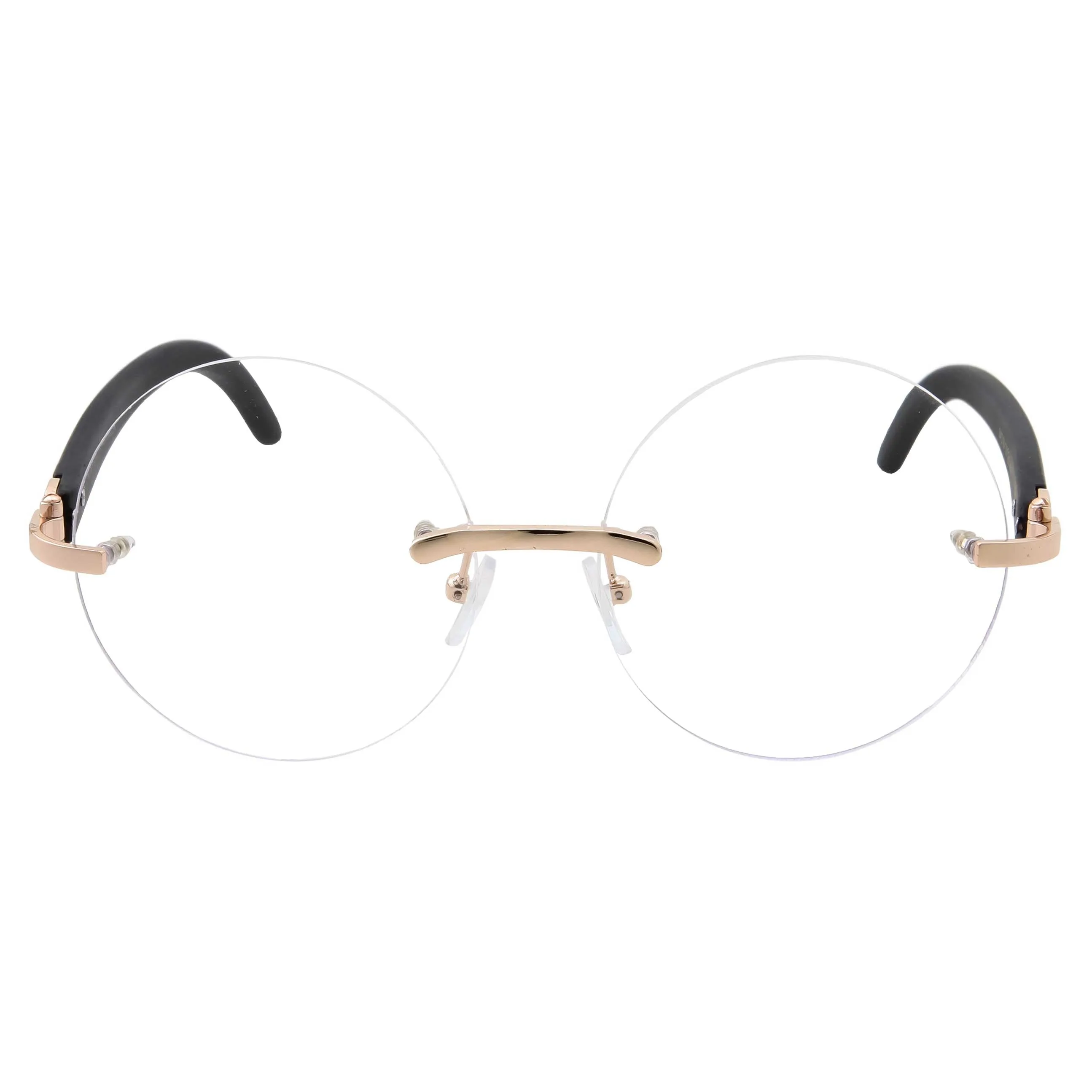 grinderPUNCH Harry Potter Glasses - Non-Prescription Round Circle Frame Clear Lens Glasses