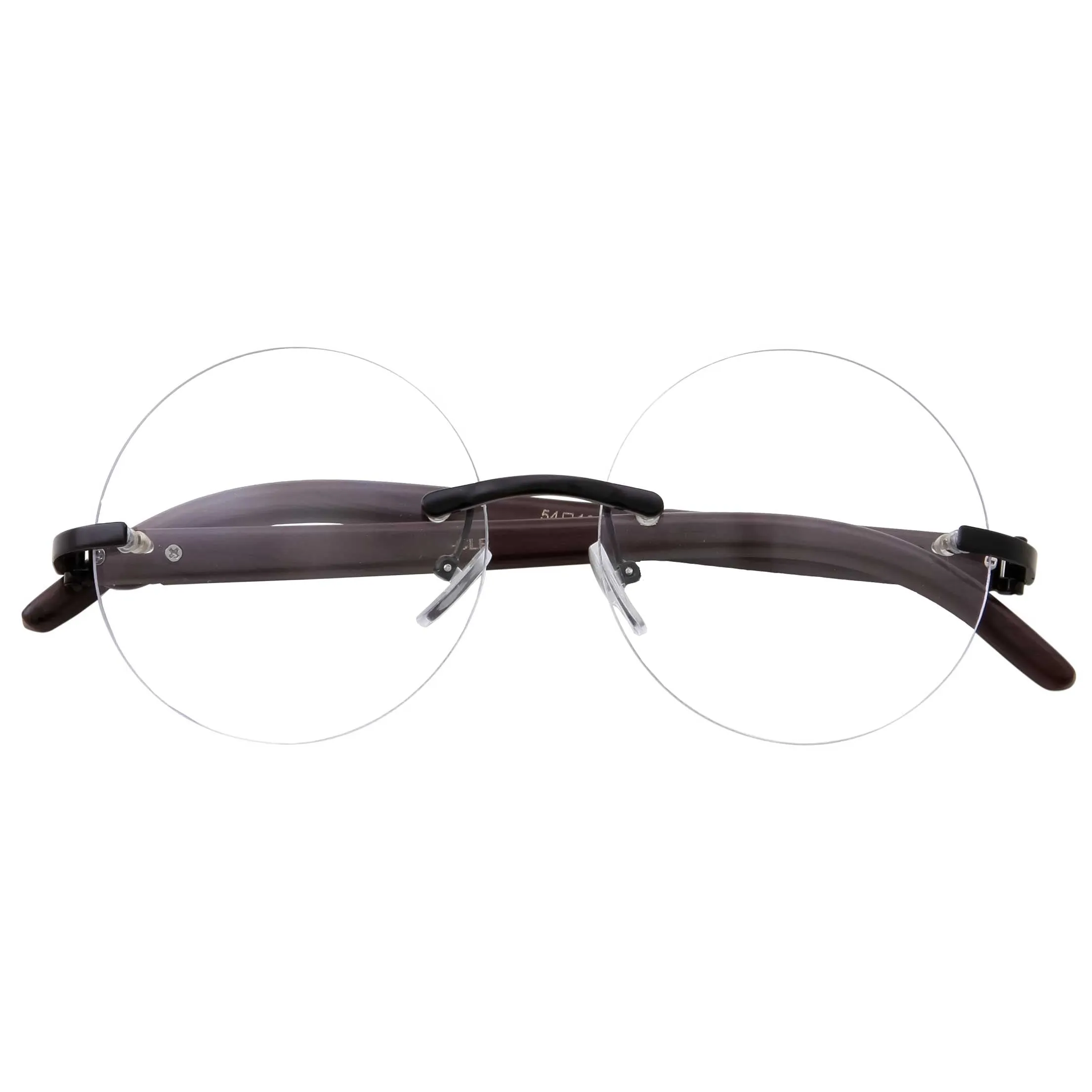 grinderPUNCH Harry Potter Glasses - Non-Prescription Round Circle Frame Clear Lens Glasses