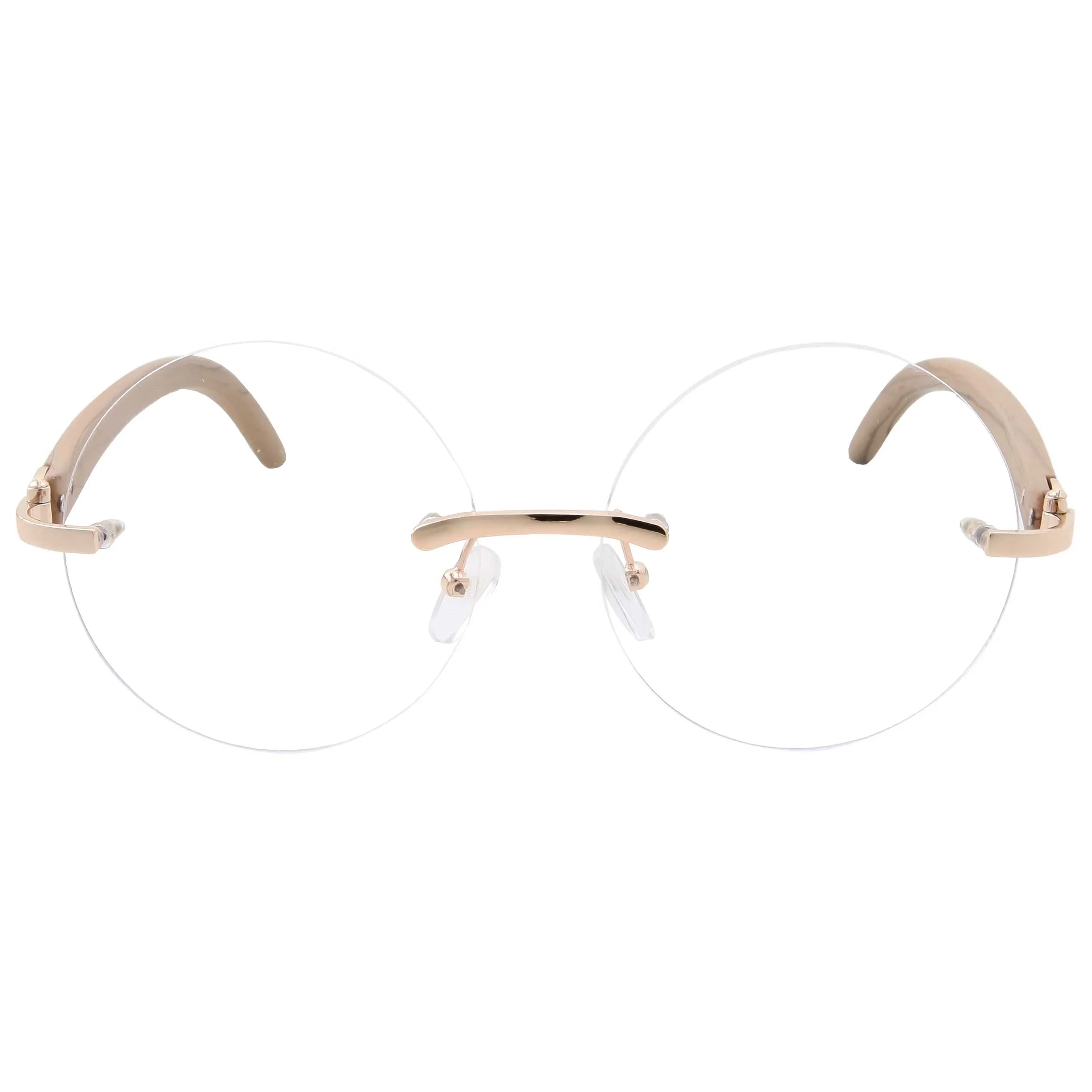 grinderPUNCH Harry Potter Glasses - Non-Prescription Round Circle Frame Clear Lens Glasses