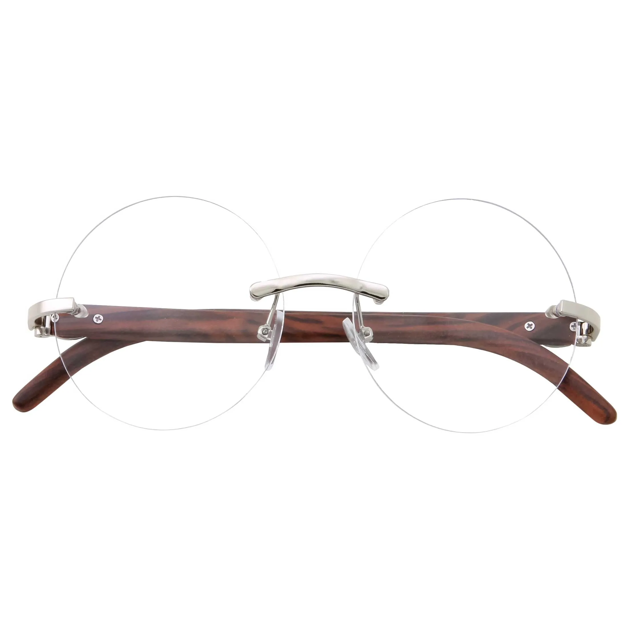 grinderPUNCH Harry Potter Glasses - Non-Prescription Round Circle Frame Clear Lens Glasses