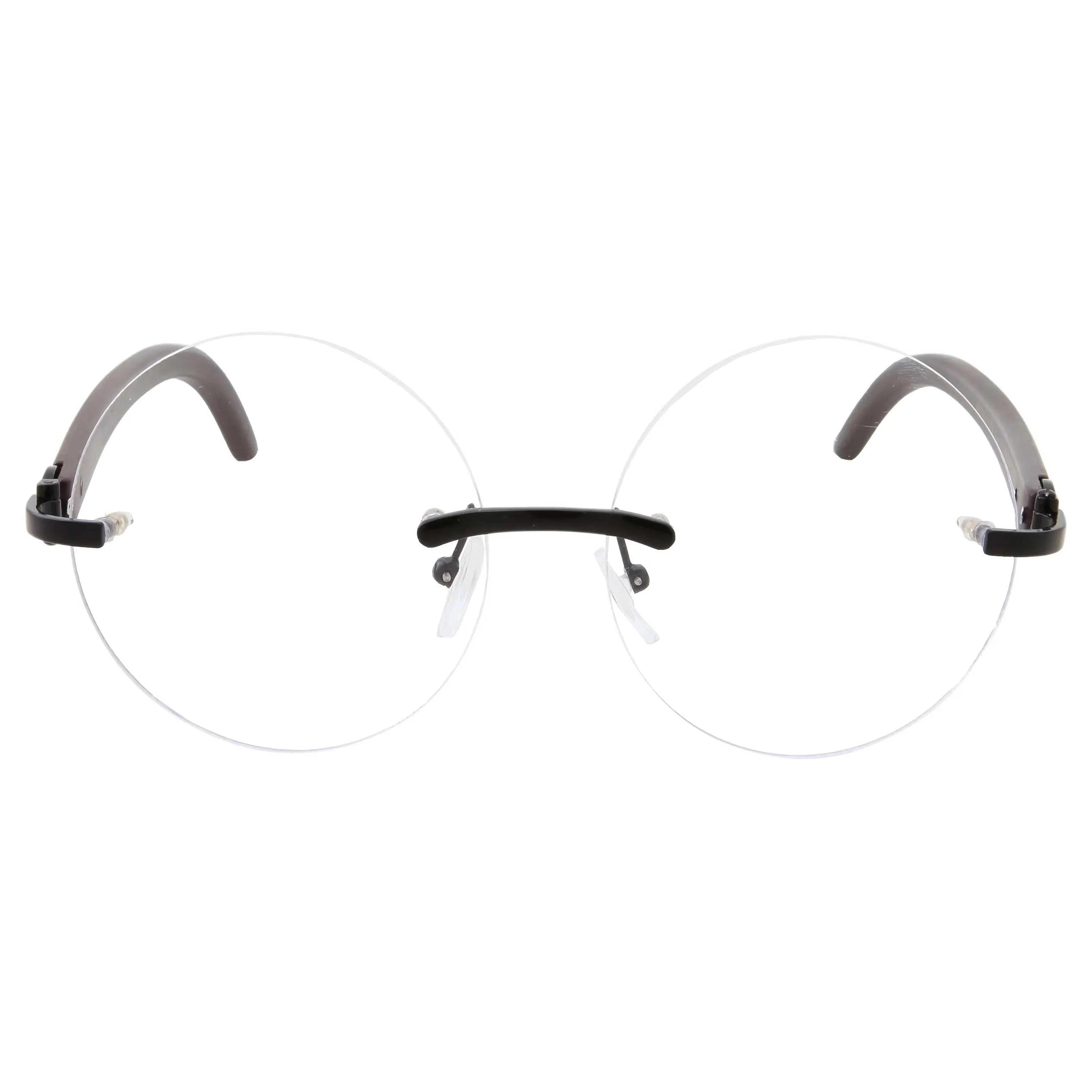 grinderPUNCH Harry Potter Glasses - Non-Prescription Round Circle Frame Clear Lens Glasses