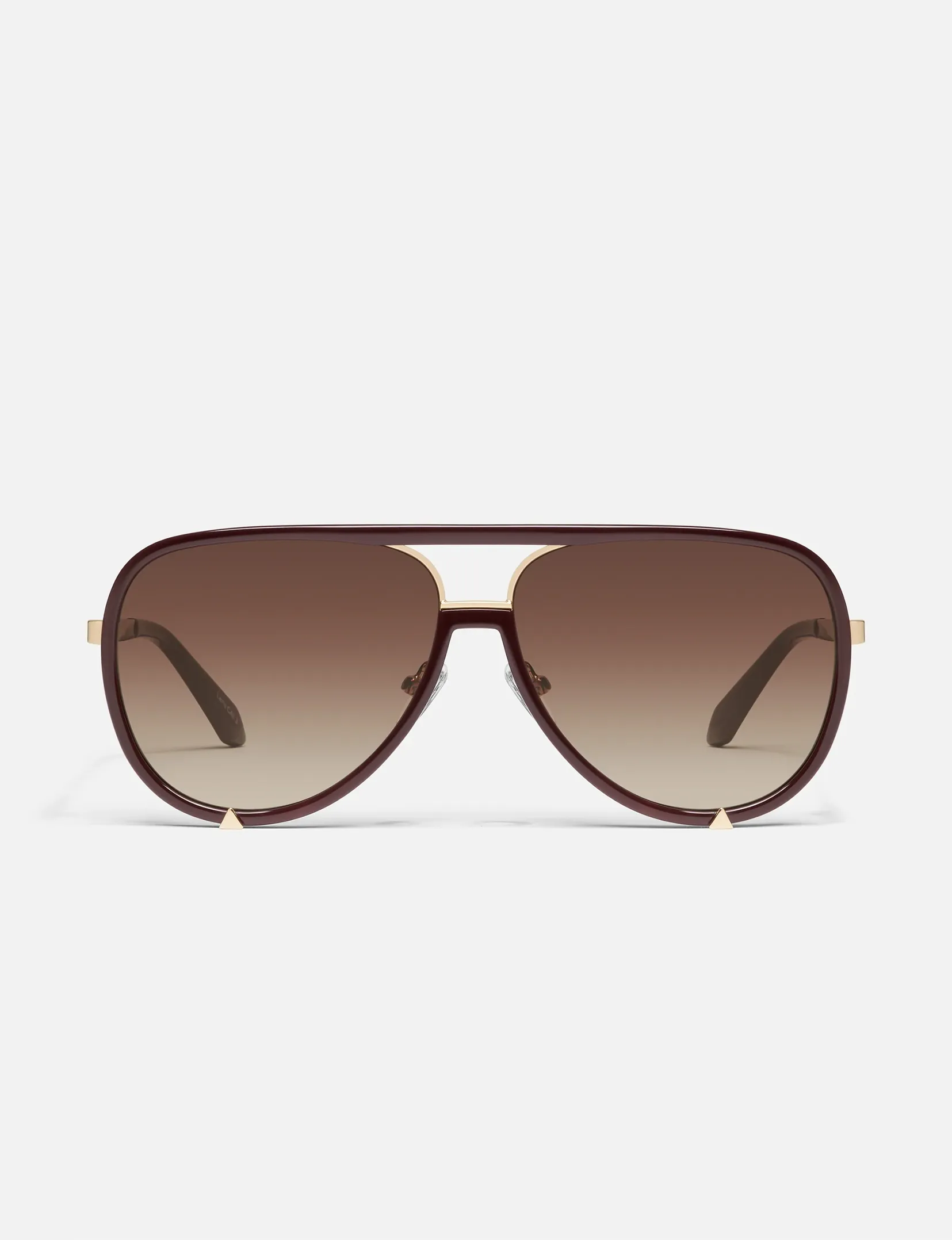 High Profile Sunglasses, Espresso/Brown