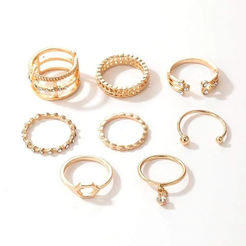 Iris Ring Set