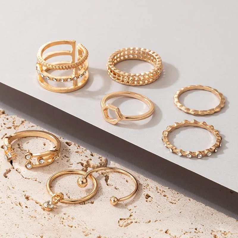 Iris Ring Set