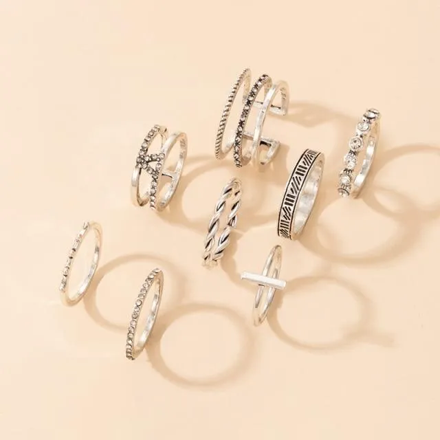 Iris Ring Set