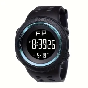 Men's Large Dial Sports Electronic Watch