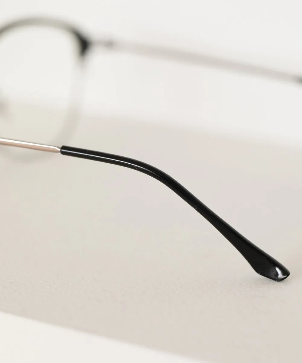 metal frame glasses
