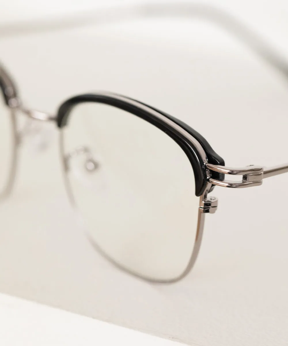 metal frame glasses