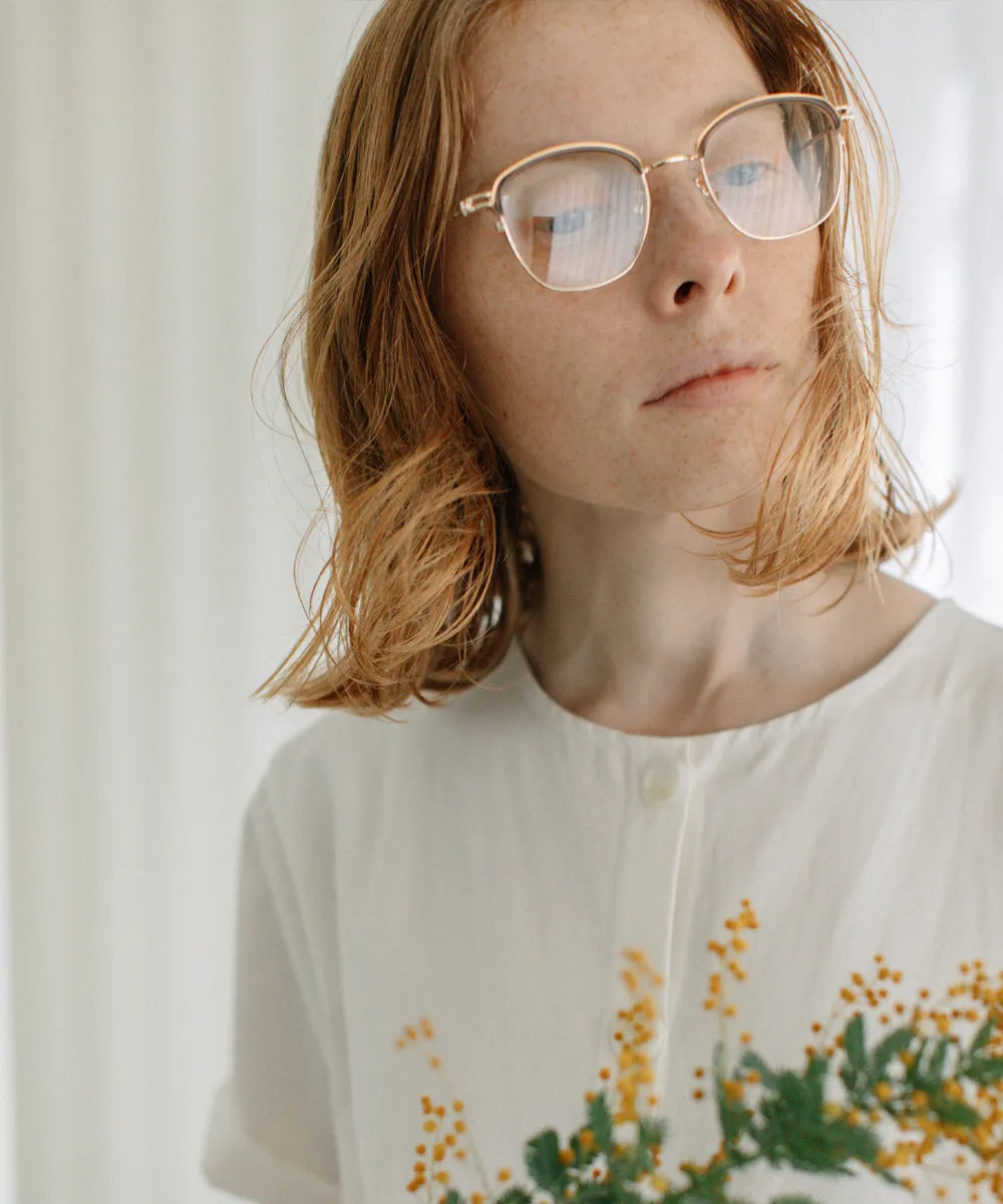 metal frame glasses