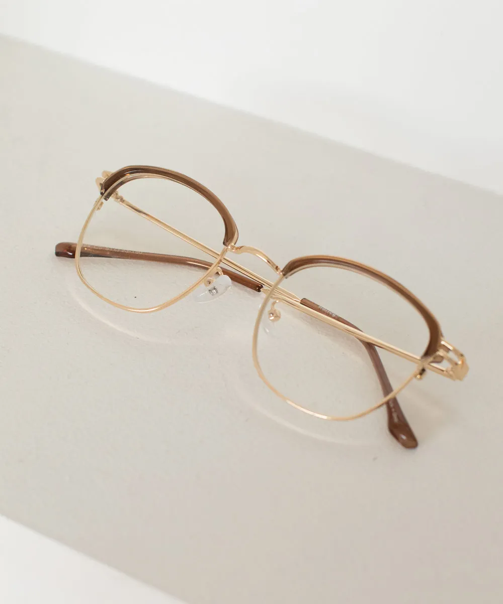 metal frame glasses