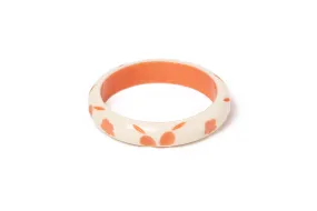 Midi Apricot Cream Bangle