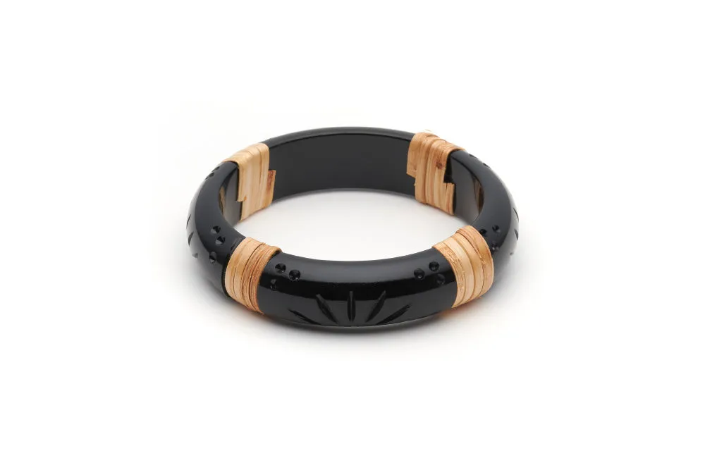 Midi Panther Cane Bangle