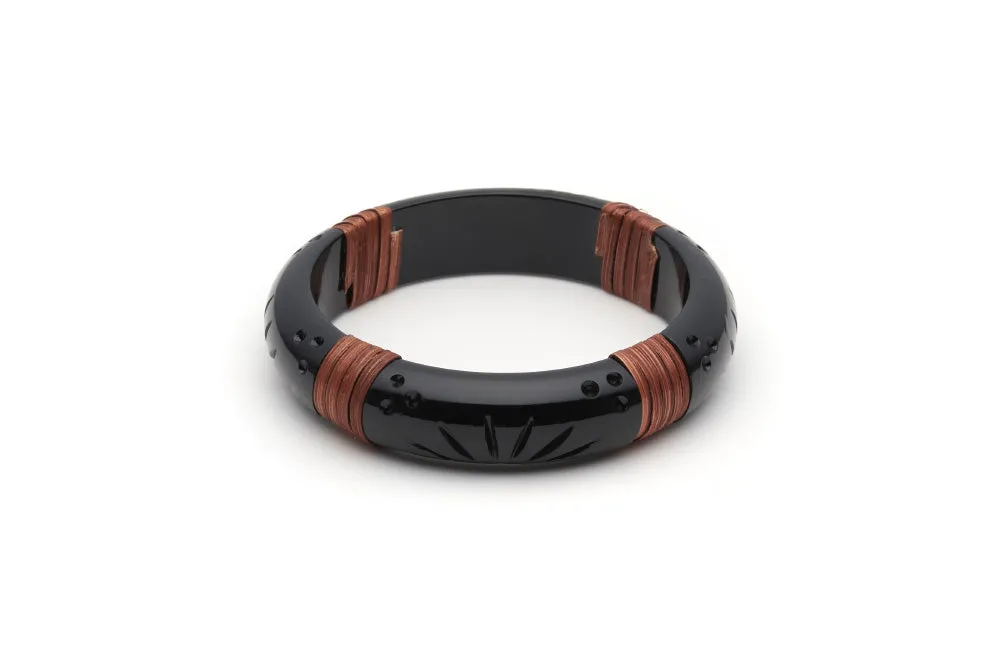 Midi Panther Cane Bangle