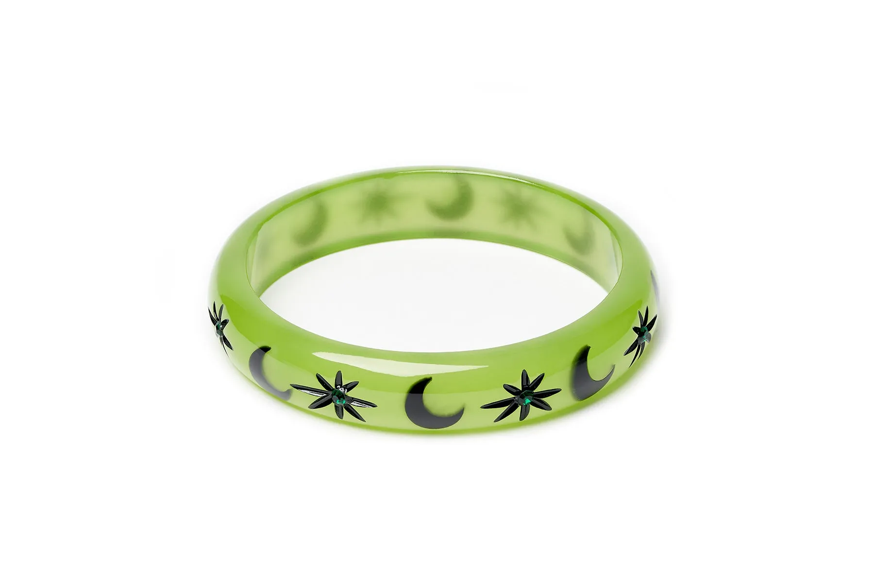 Midi Serpent Black Duchess Bangle