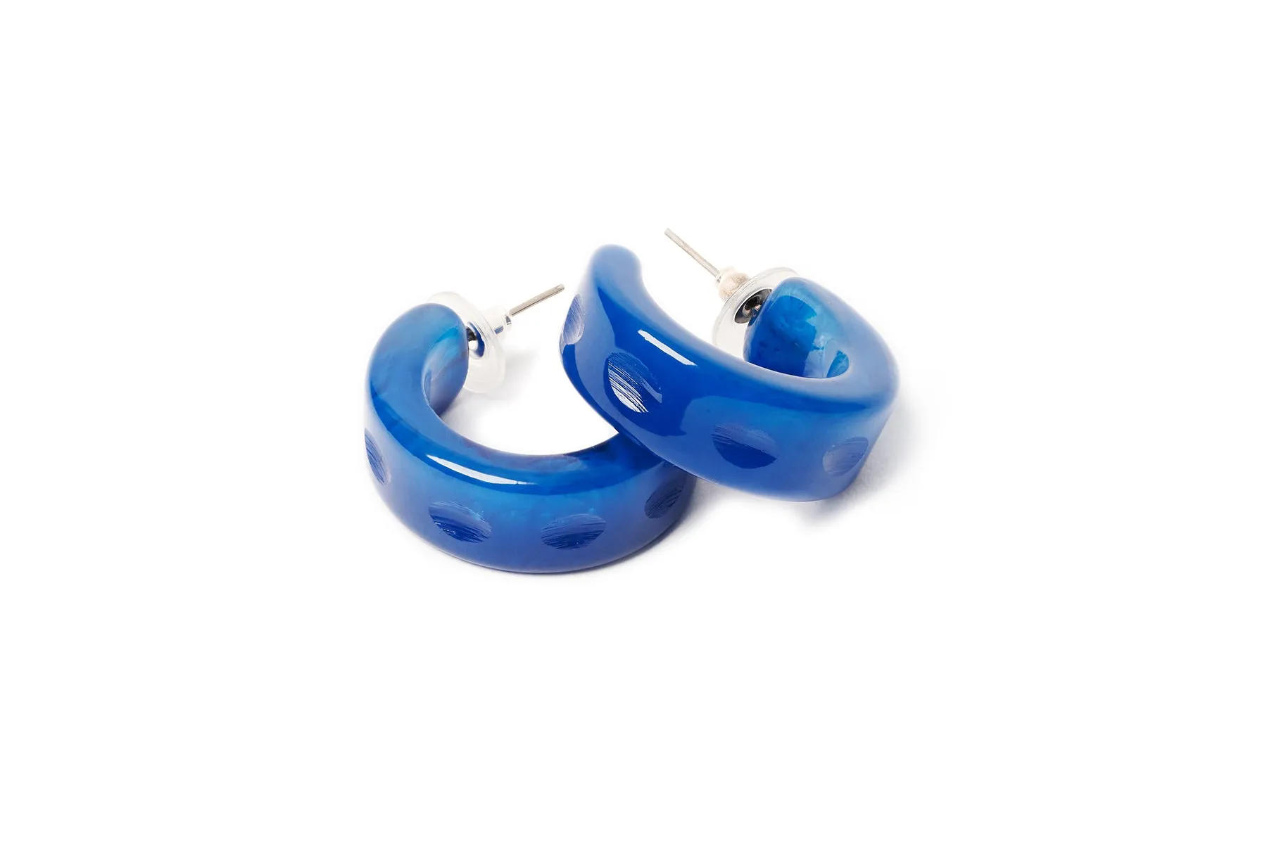 Narrow Black Bristol Blue Duchess Bangle