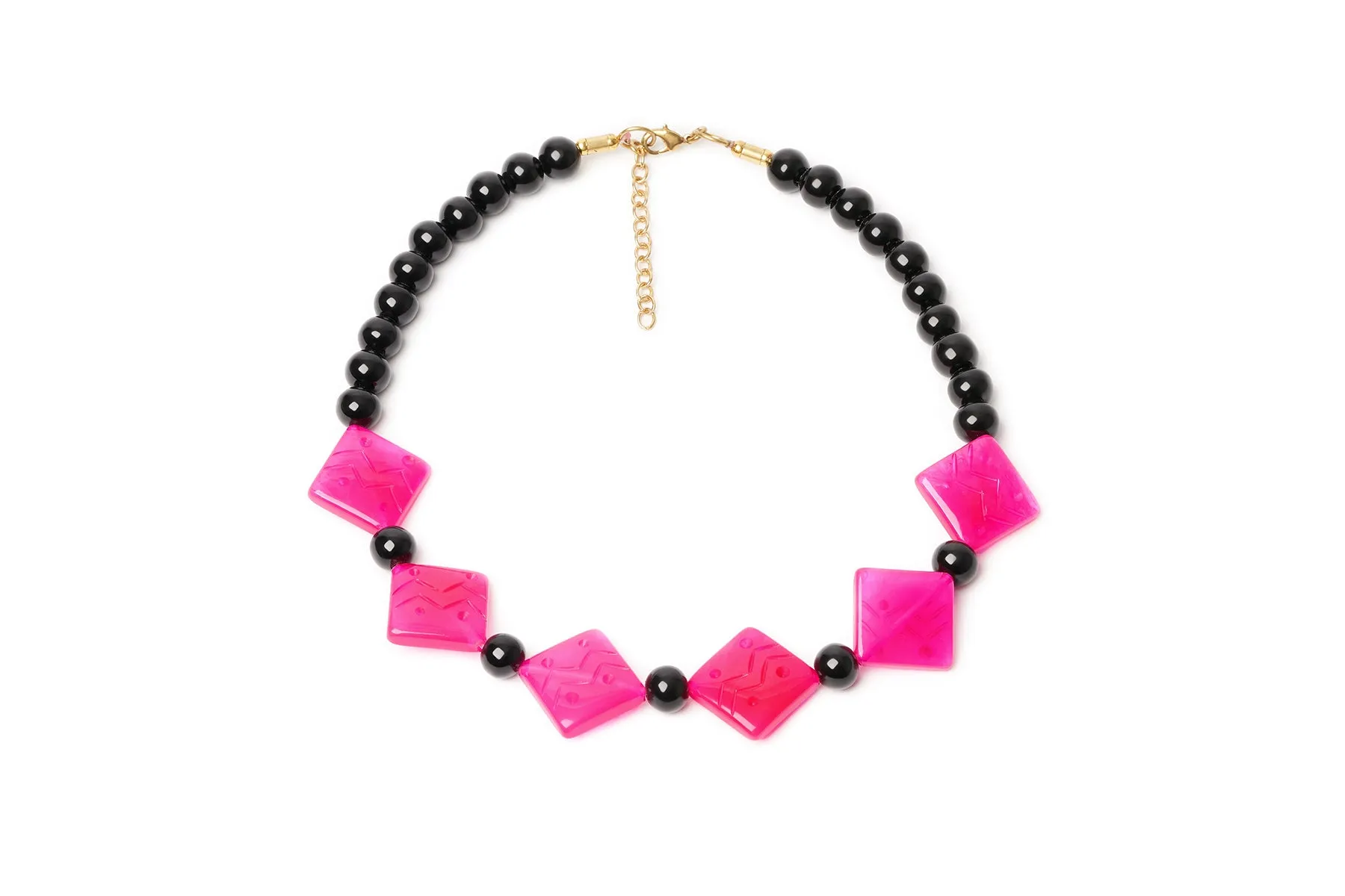 Narrow Magenta Fakelite Maiden Bangle
