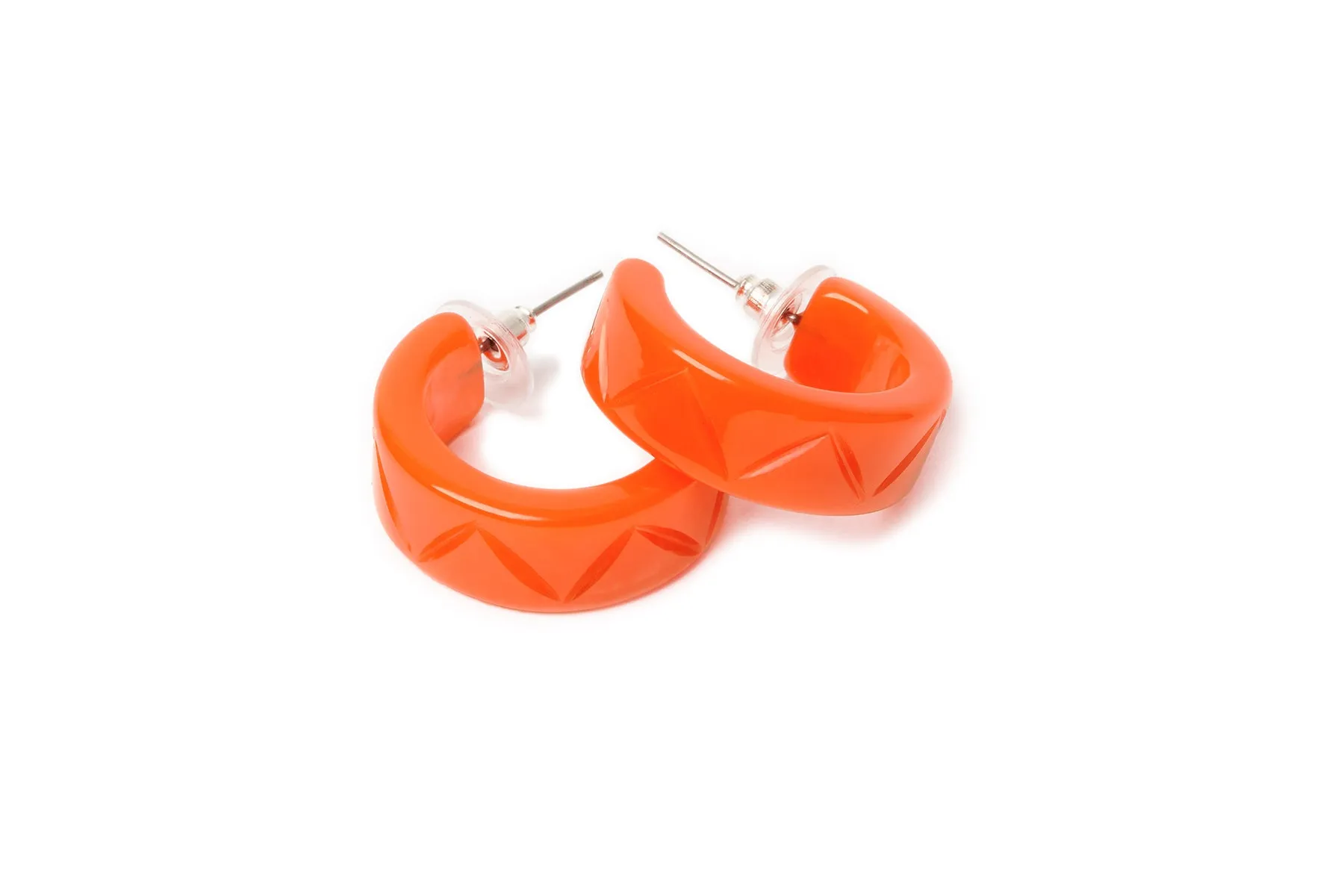 Narrow Paprika Fakelite Maiden Bangle