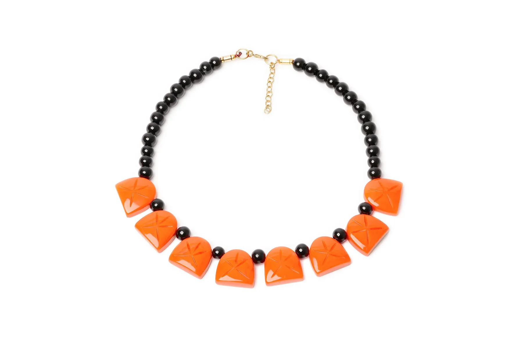 Narrow Paprika Fakelite Maiden Bangle