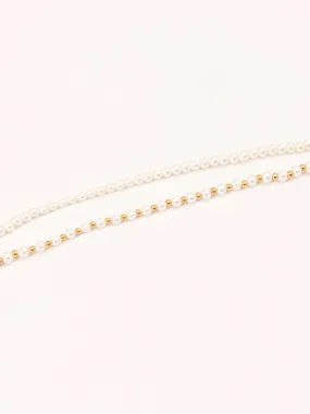 Pearl Anklet Set