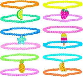 PinkSheet 12PCS Elastic Beaded Anklets for Teen Girl Kids Girl, Summer Ankle Bracelets Set Colorful Anklets, Cute Anklets for Teen Girls… PinkSheet 12PCS Elastic Beaded Anklets for Teen Girl Kids Girl, Summer Ankle Bracelets Set Colorful Anklets, Cute Anklets for Teen Girls…
