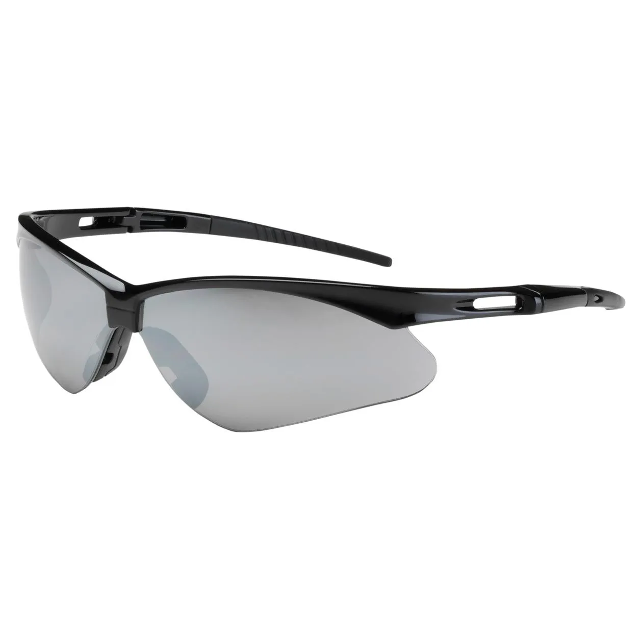 PIP Anser Eyewear - Bouton Optical Semi-Rimless Anti-Scratch Safety Glasses - 12 Pack