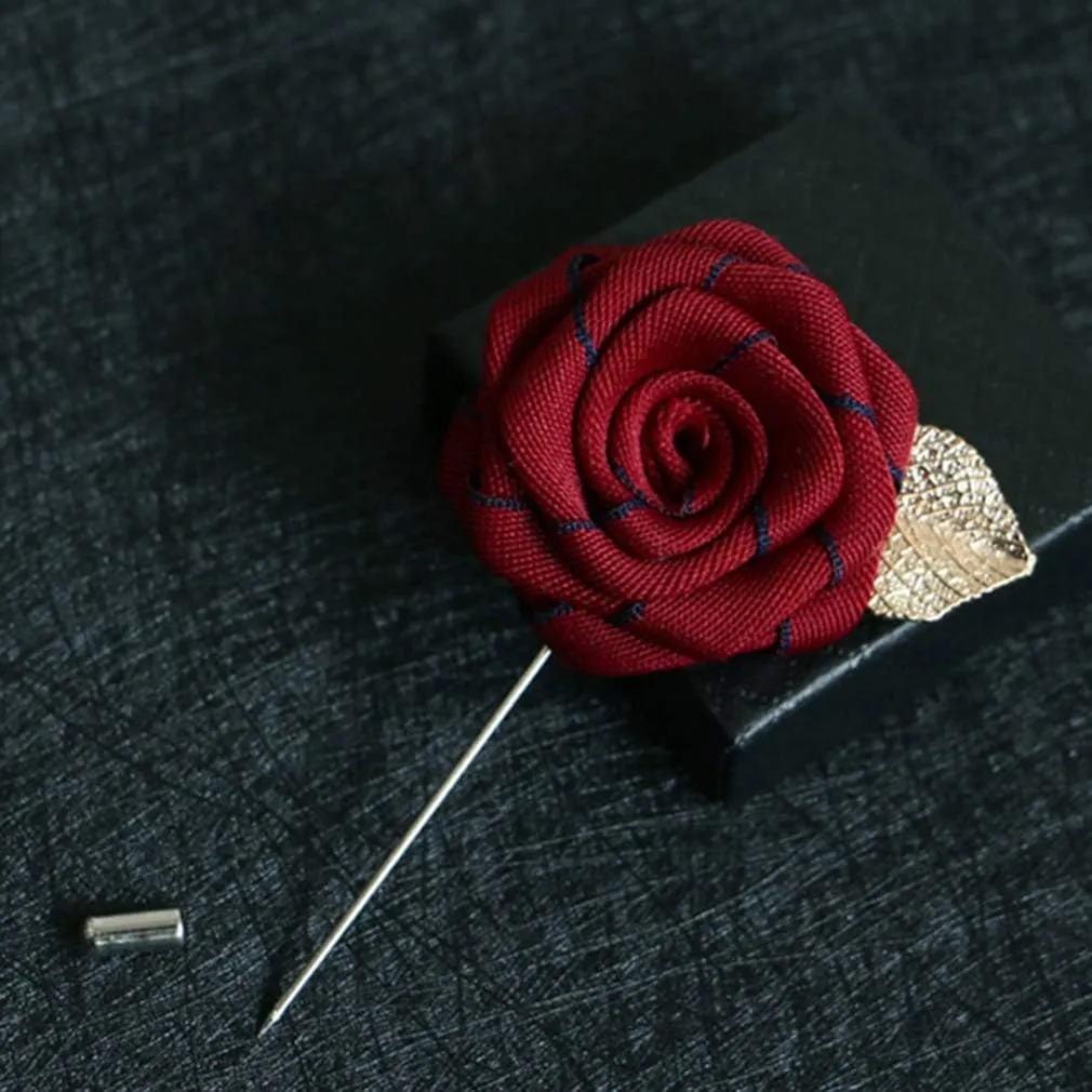 Pretied Bow Tie Brooch for Men Set Silk Vintage Crystal Bowties Men