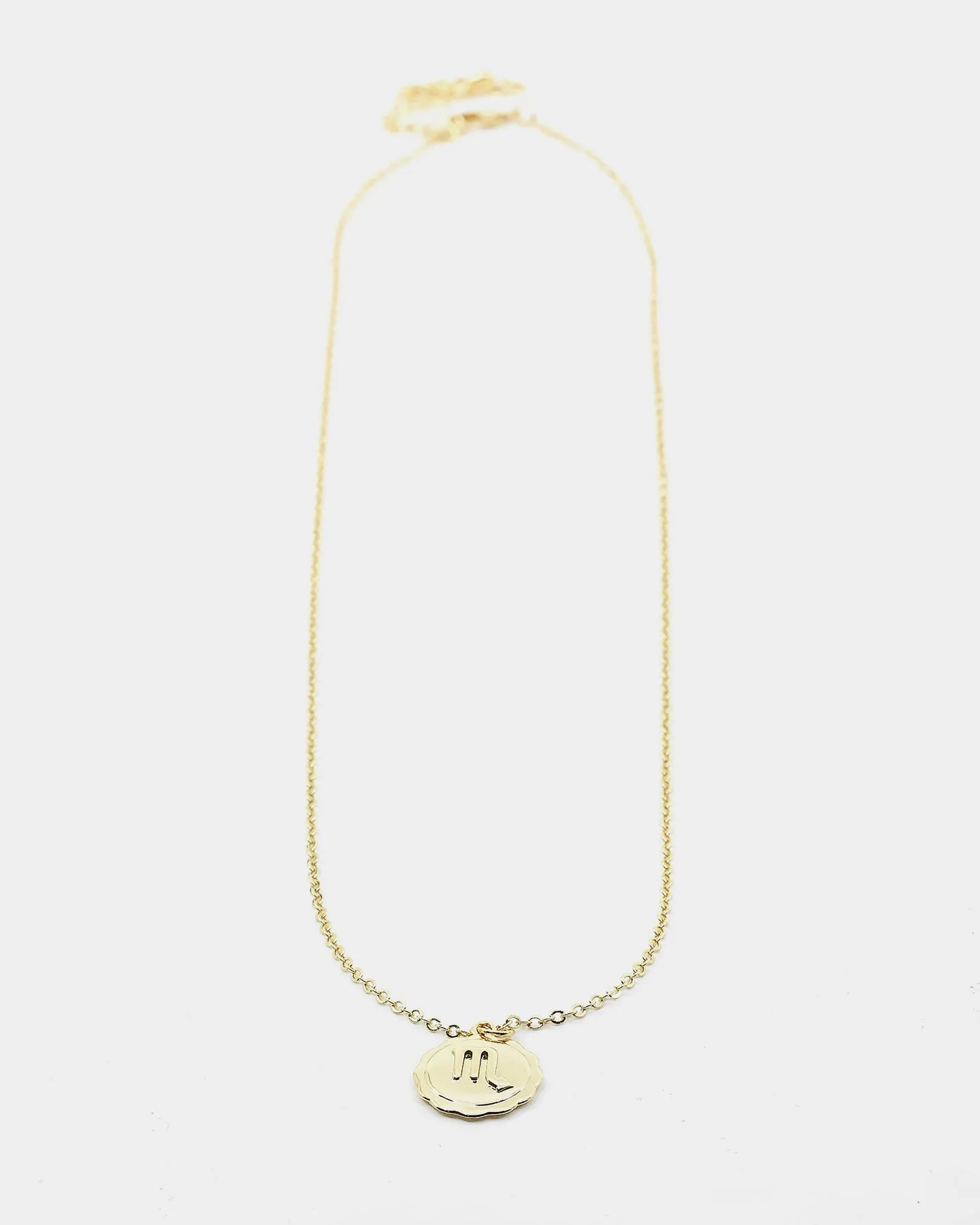 Raising Hell Women's Petit Zodiac Necklace Gold