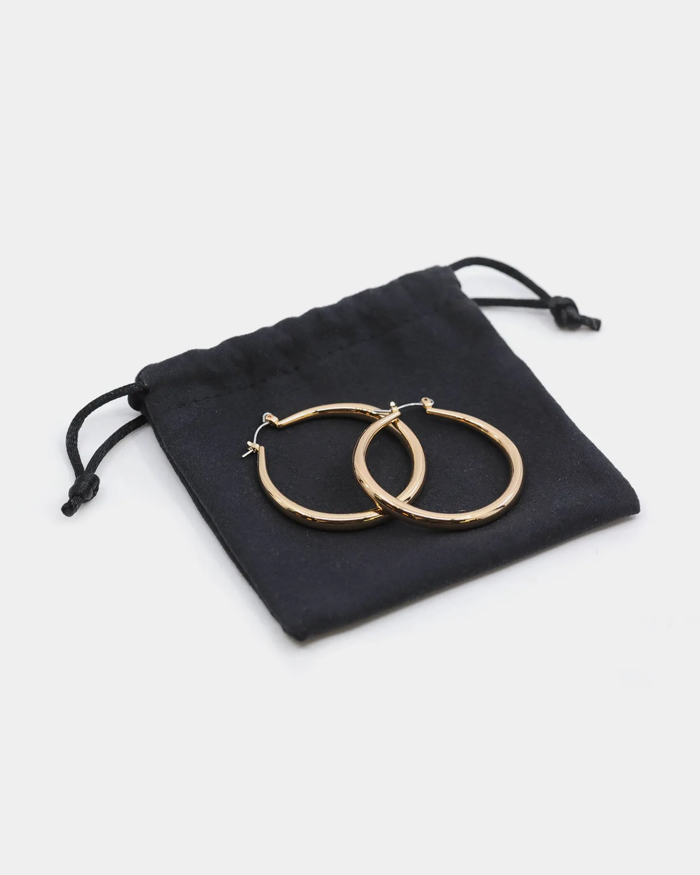 Raising Hell Women's Small Hoop Earrings Gold